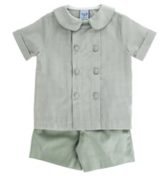 Celery Check - Dressy Short Set