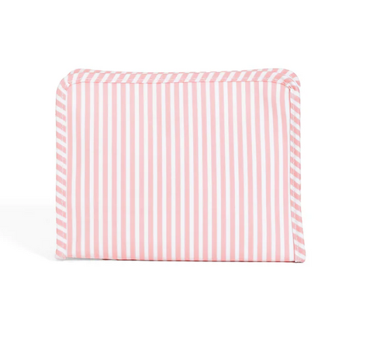 Roadie Medium Zip - Pimlico Stripe Dusty Rose