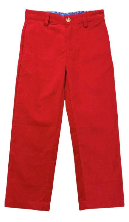 Champ Pant - Red Corduroy