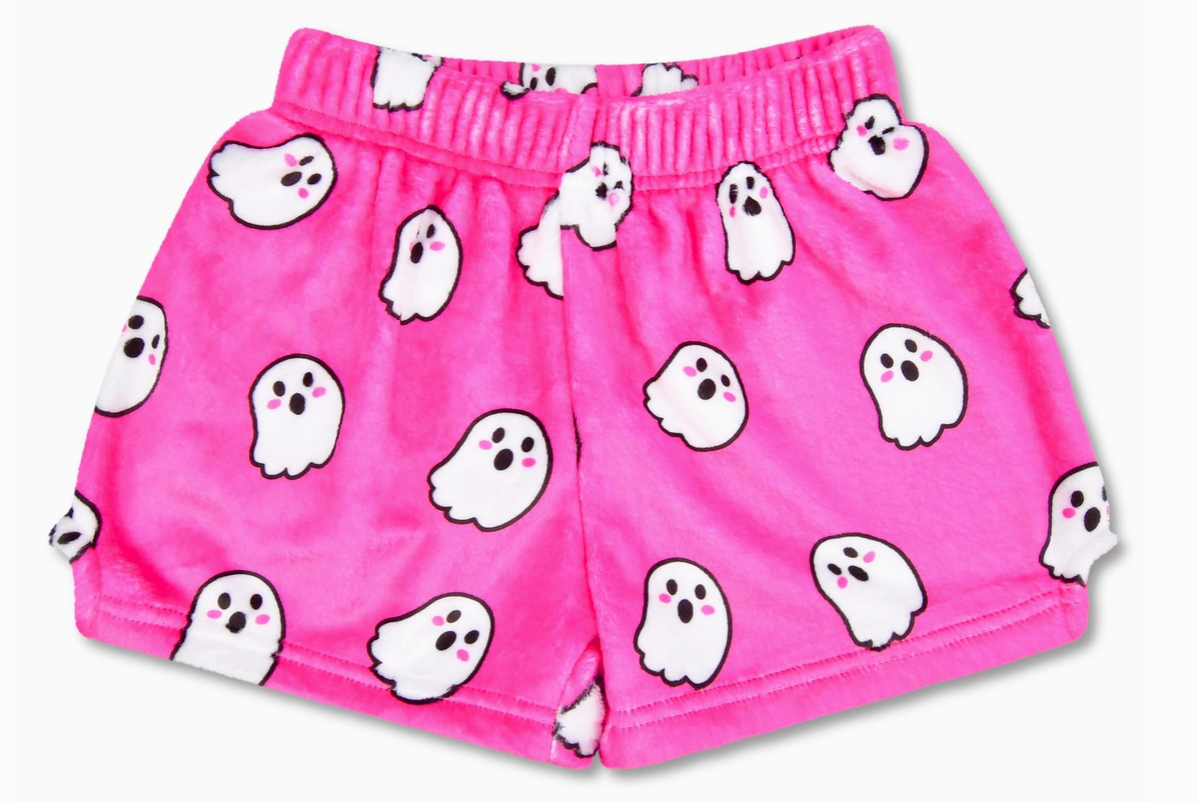 Ghost Plush Shorts - Tween