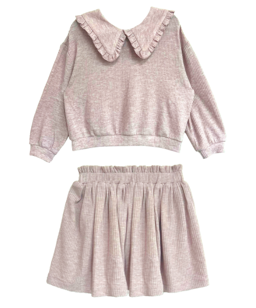 Heather 2 Pc Set - Pink - Tween