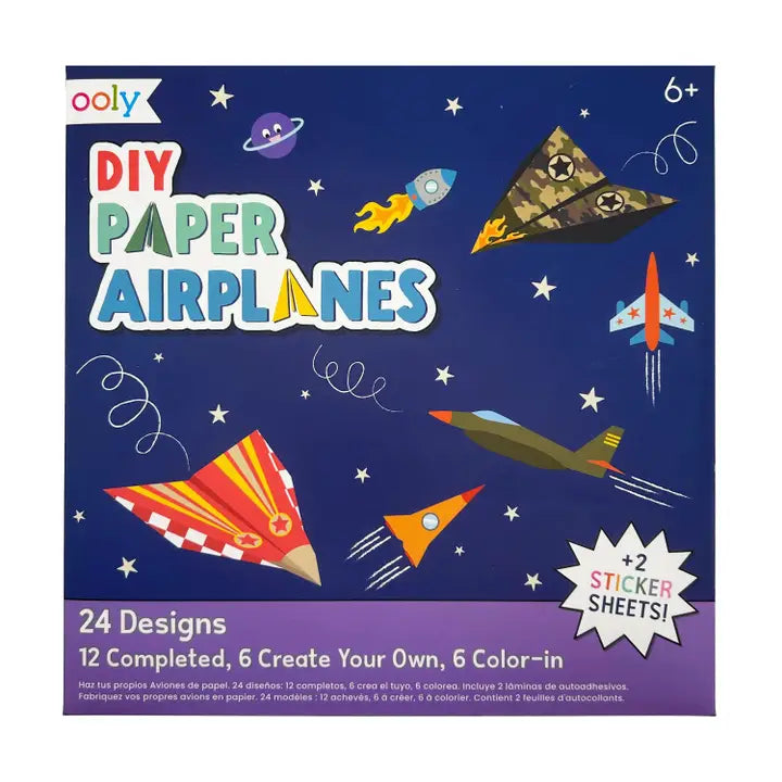 DIY Paper Air Planes Activity Kit