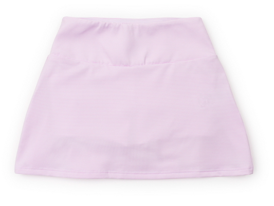 MARGOT PERFORMANCE SKIRT PINK STRIPE