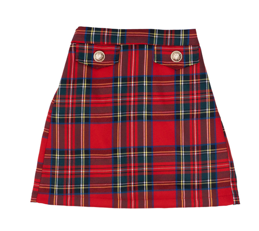Leah Yuletide Tartan Skirt