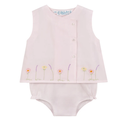 Pink Garden Diaper Set 834