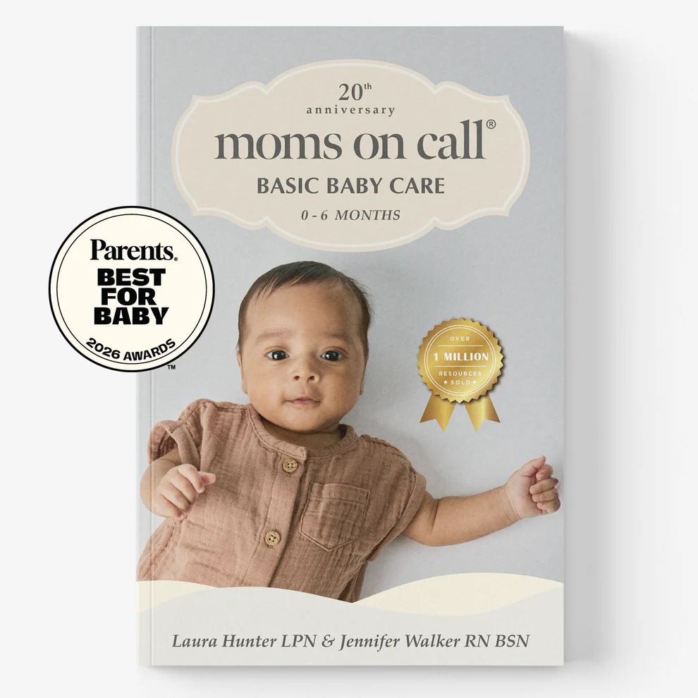 Moms on Call Basic Baby Care 0-6M Book (20th Anniversary Edition)