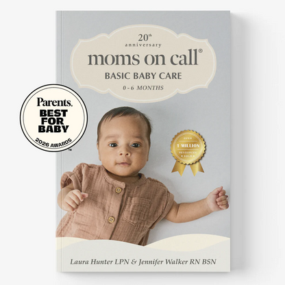 Moms on Call Basic Baby Care 0-6M Book (20th Anniversary Edition)