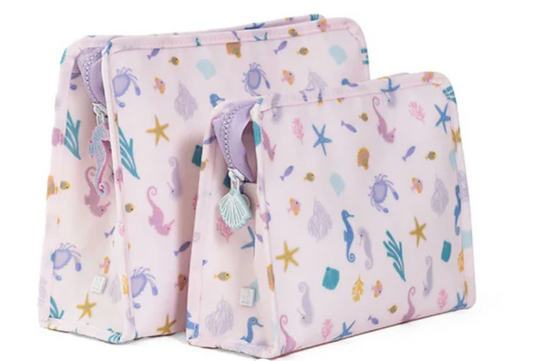 Roadie Large Zip Pouch - Seaside