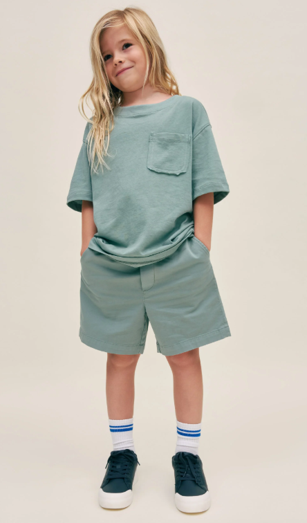 Short Sleeve Tee Sea Mist