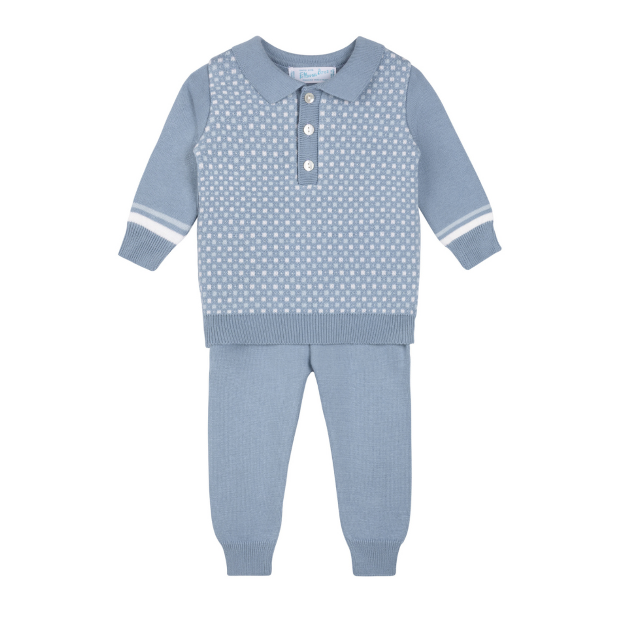 Boys Geo Knit Polo Set 48371