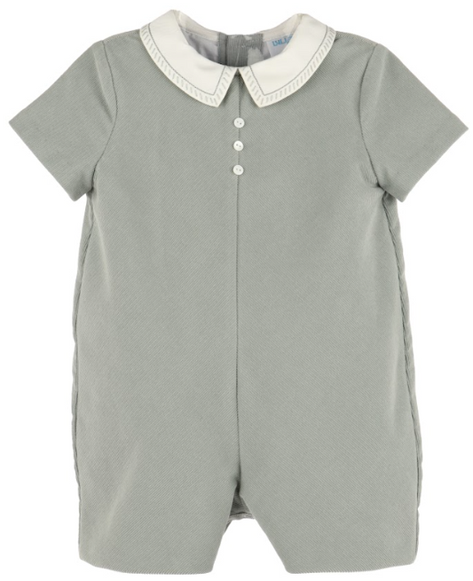 Cozy Cord Boy Romper 8812