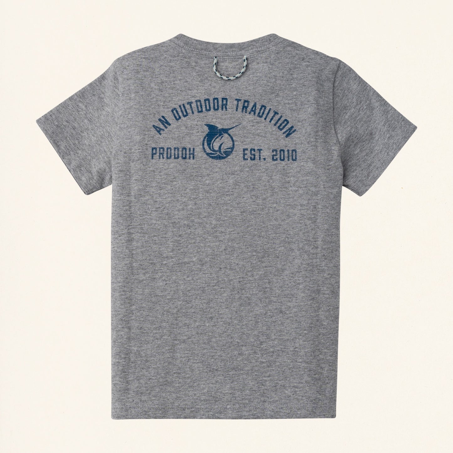 Short Sleeve Cotton T-Shirt - Weathervane Heather