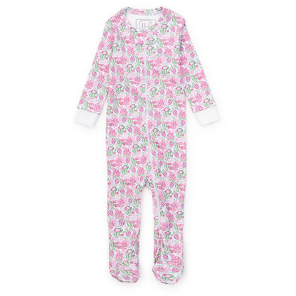 Parker Zipper Pajamas - Under the Sea Pink