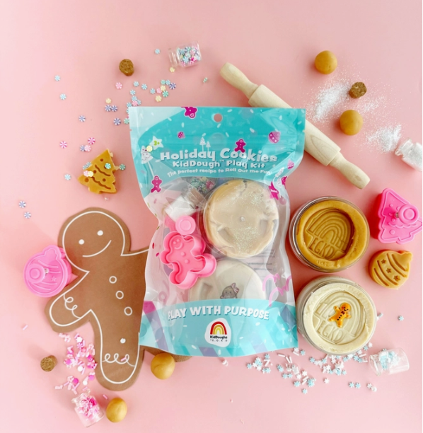 Holiday Cookies Kiddough Play Kit