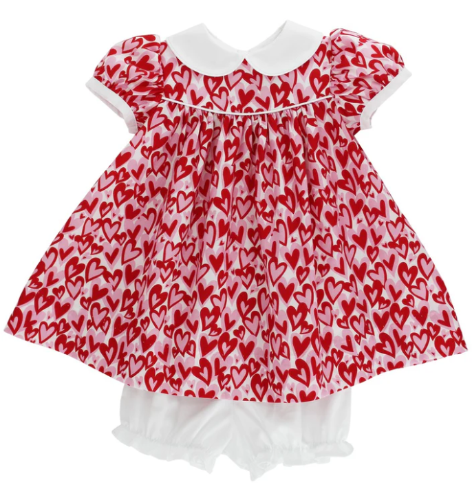 Baby Float Dress - Sweet Hearts
