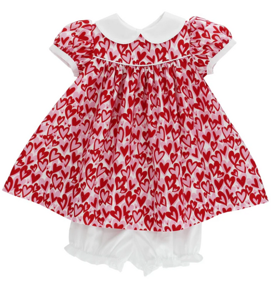 Baby Float Dress - Sweet Hearts