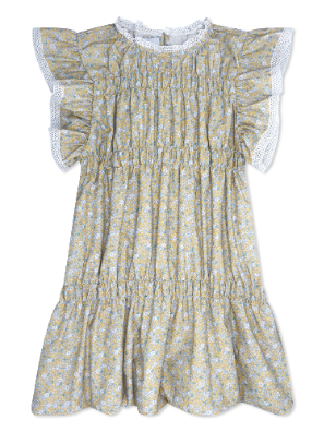 Lily Dress - Sunshine Meadow Woven - Tween