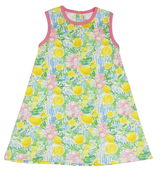 POSITANO COLLECTION A line Girl's dress (M-25-174)