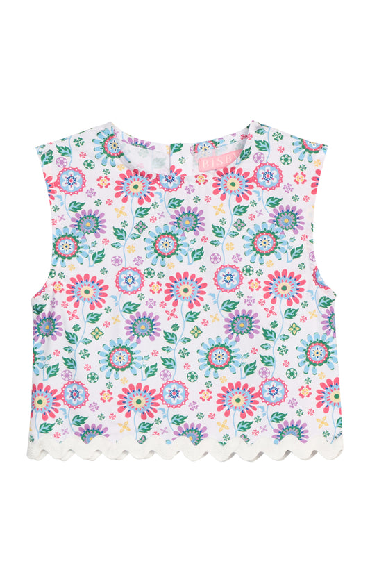 Ric Rac Shell Top - Bellavista Blooms - Tween