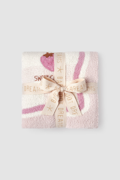 CozyChic Strawberry Blanket 30x40