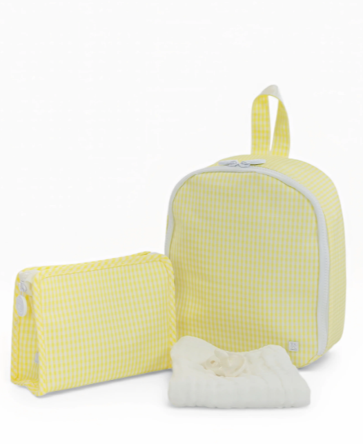 Bring It Lunch Bag - Gingham Buttercup