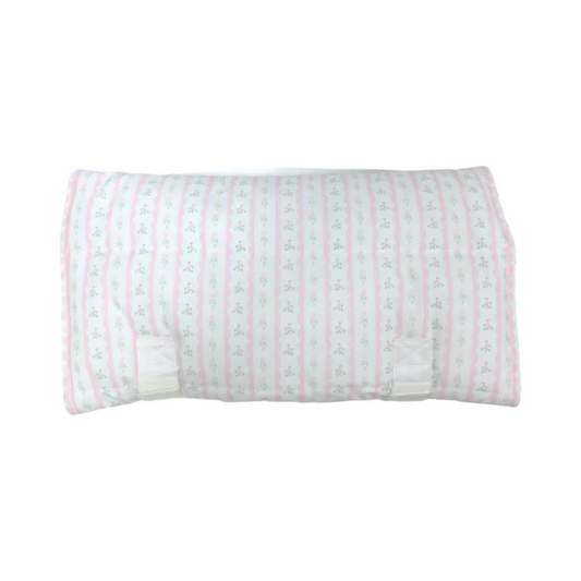 Nap Mat - Ribbon Floral Pink