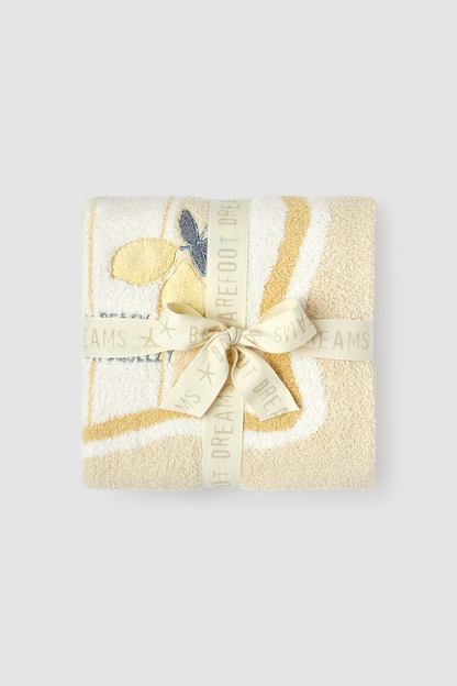 CozyChic Lemon Stroller Blanket 30x40