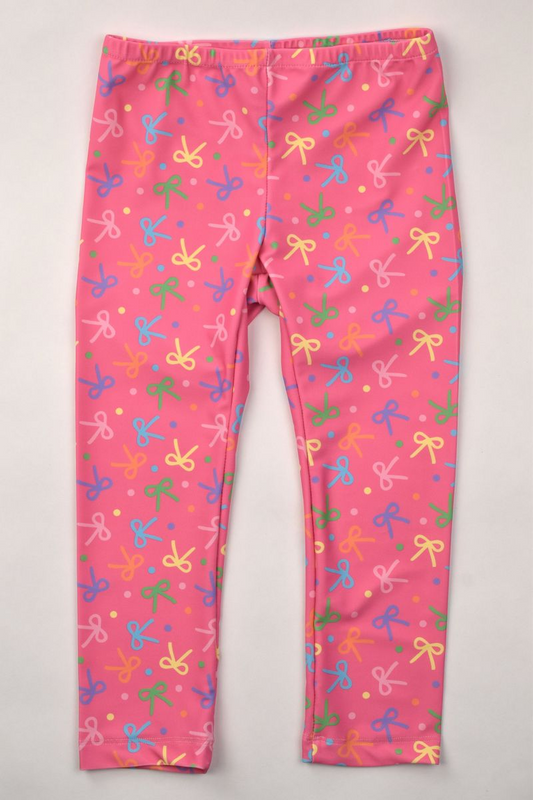 Bows Print Leggings
