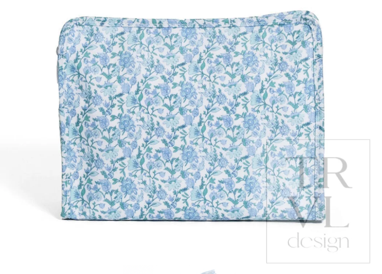 ROADIE LARGE Zip Pouch - HAMPTONS FLORAL