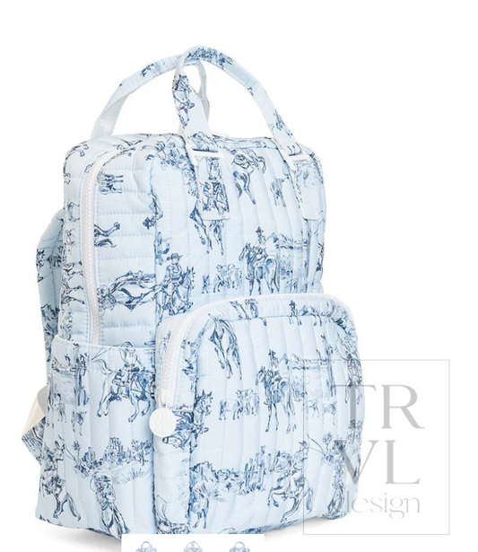 QUILTED ALL YOU NEED BAG - COWBOY TOILE