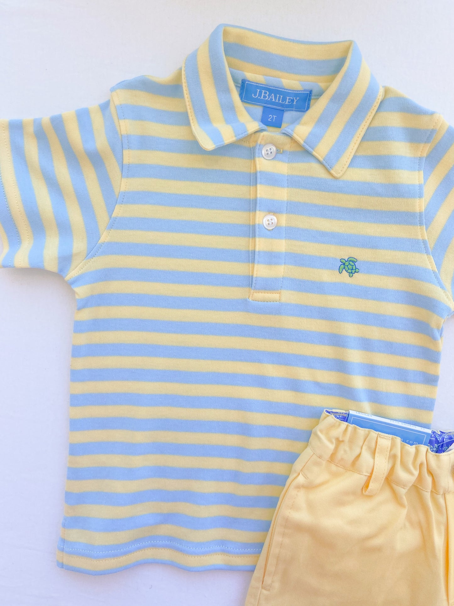 Henry Polo Blue/Yellow Stripe