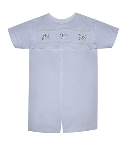 White Collins Romper - Hollies