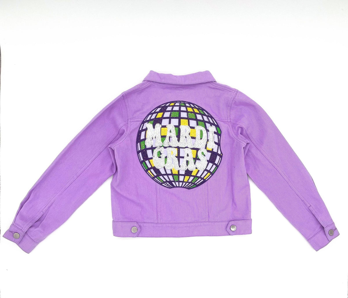 Mardi Gras Denim Jacket