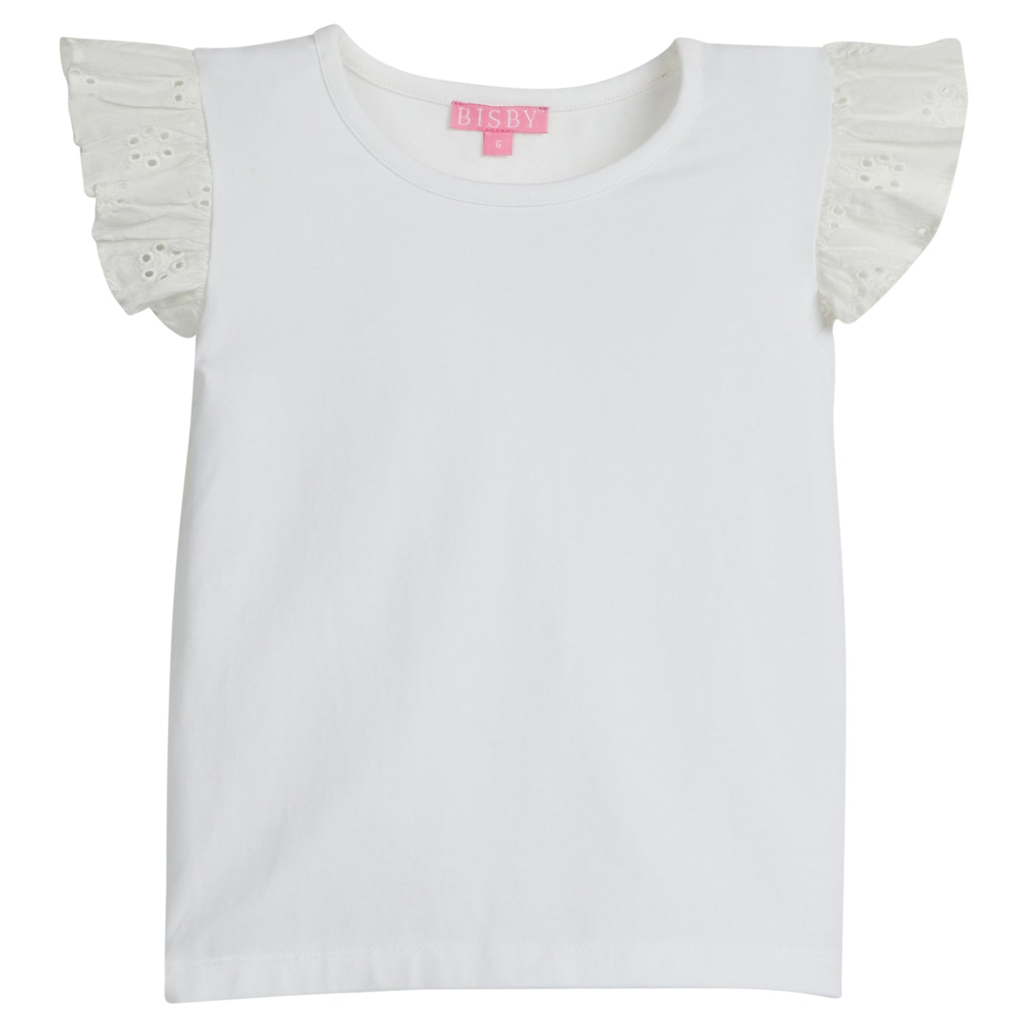 Eyelet Tank - White