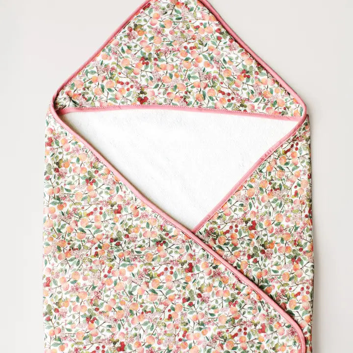 Multi Pattern Hooded Bath Towel