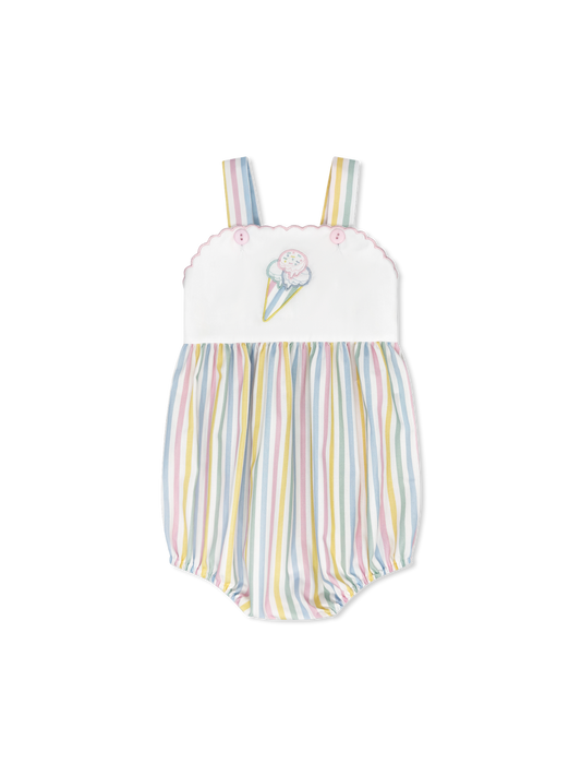 Lynn Bubble - Sorbet Stripe w/ Ice Cream Cone