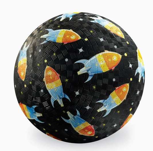 7" Playground Ball Rocketships