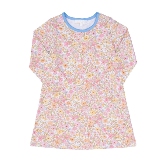 Mary Chase Dress - Watercolor Wildflowers - Tween