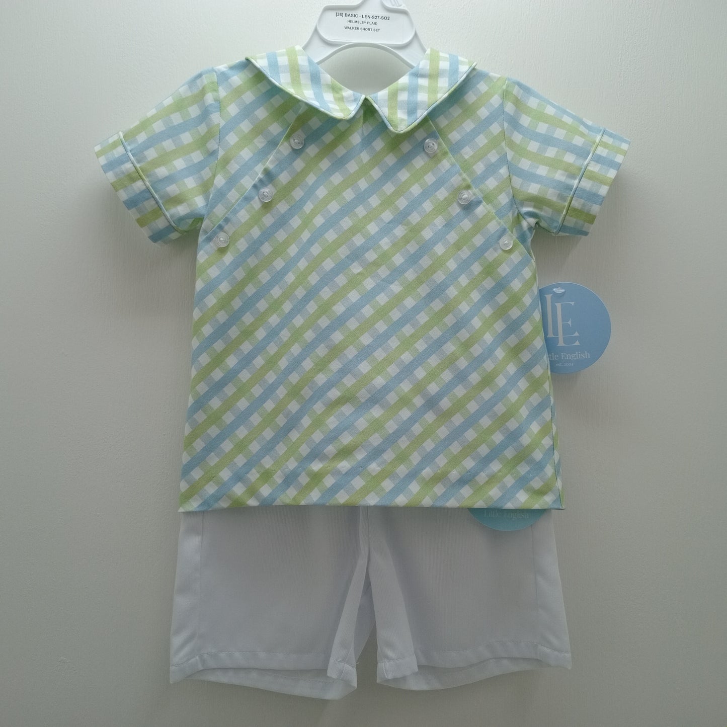 Walker Short Set - Cheekwood Plaid