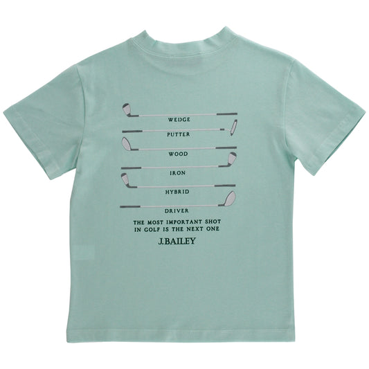 Short Sleeve Logo Tee - Clubs on Seaglass