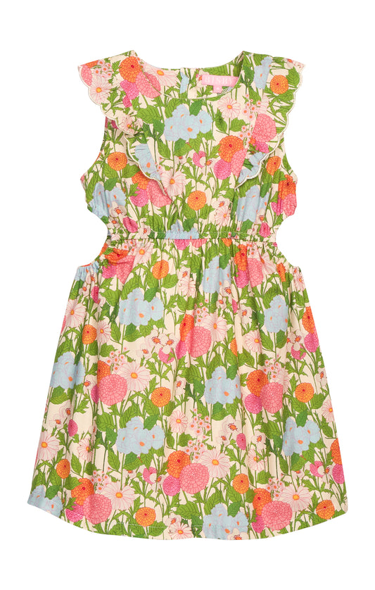 Cutout Dress - Longmeadow Floral - Tween