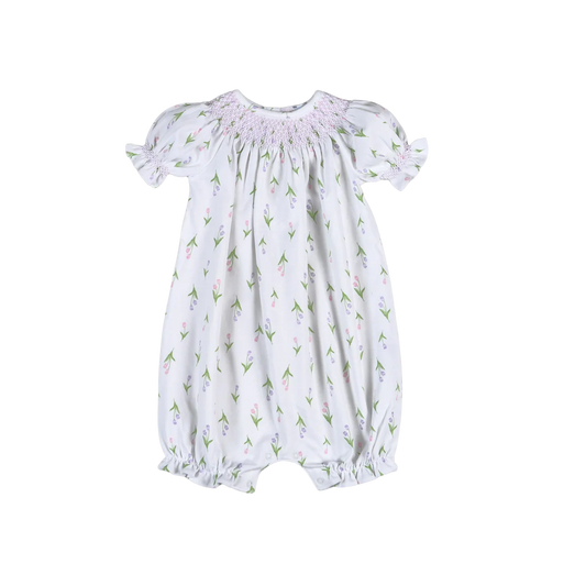 Zoe Hand Smocked Bishop Bubble