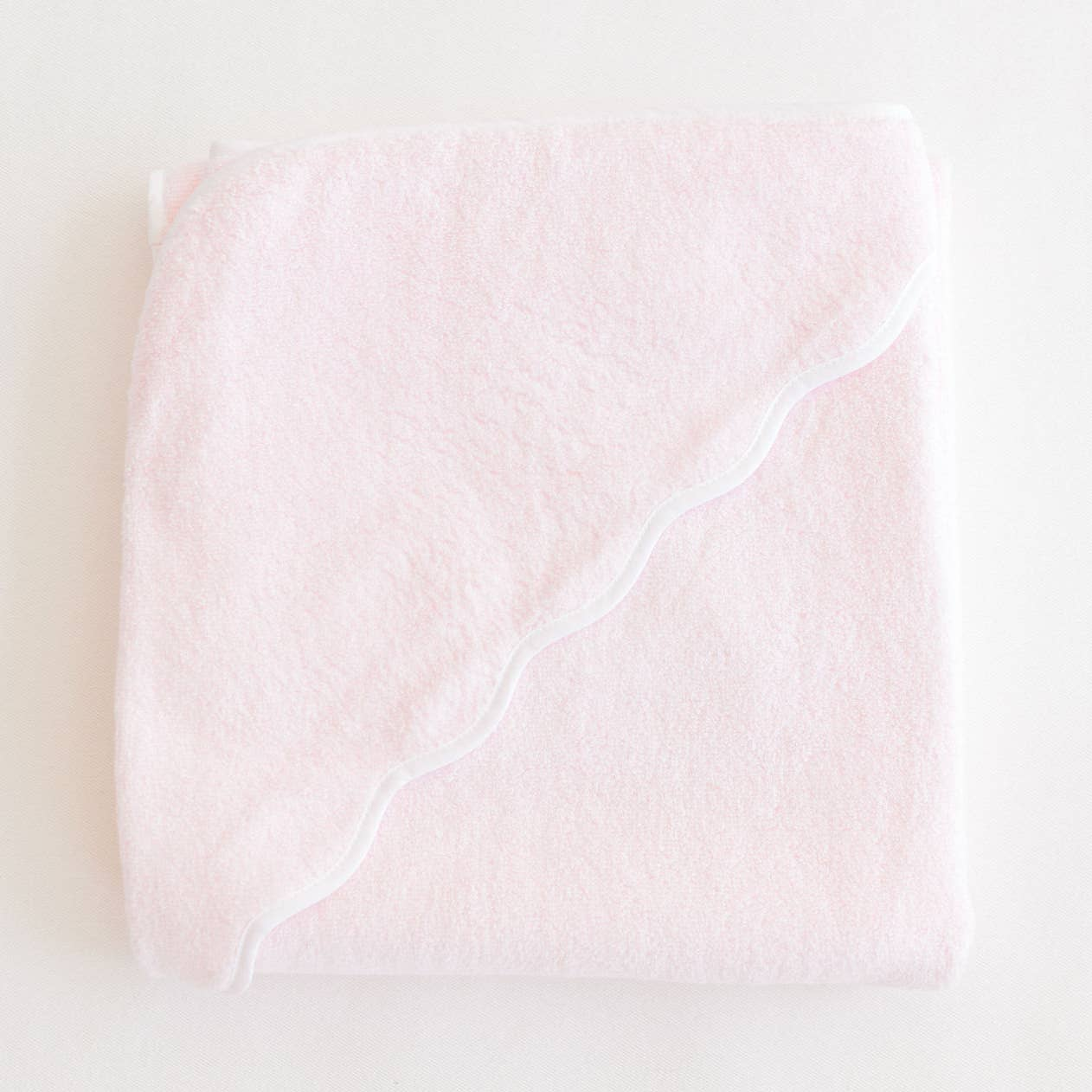 Hooded Towel - Pink Terry