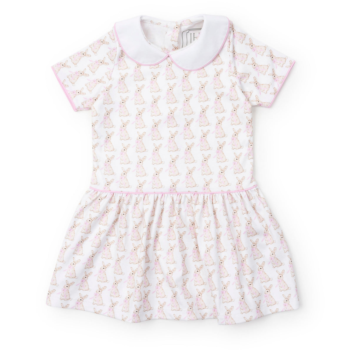 Libby Dress - Easter Bunnies Pink - Tween