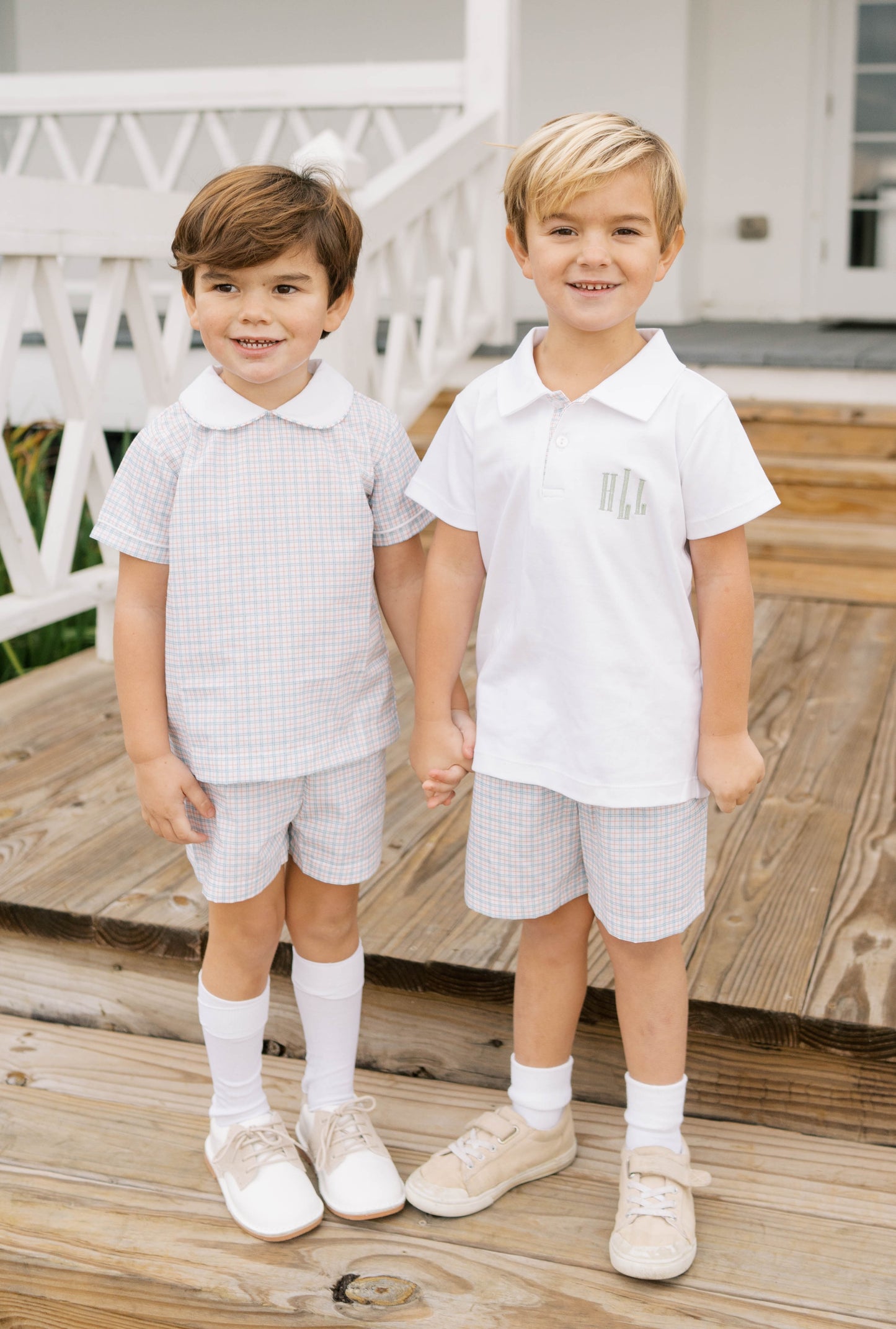 Porter Polo Set - Countryside Plaid Short