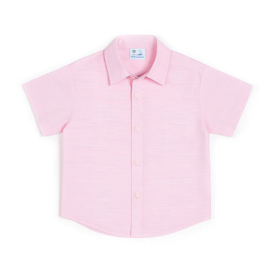 Linen Look Camp Shirt