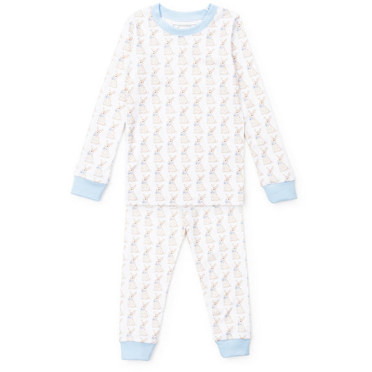 Grayson Pajama Pant Set - Easter Bunnies Blue