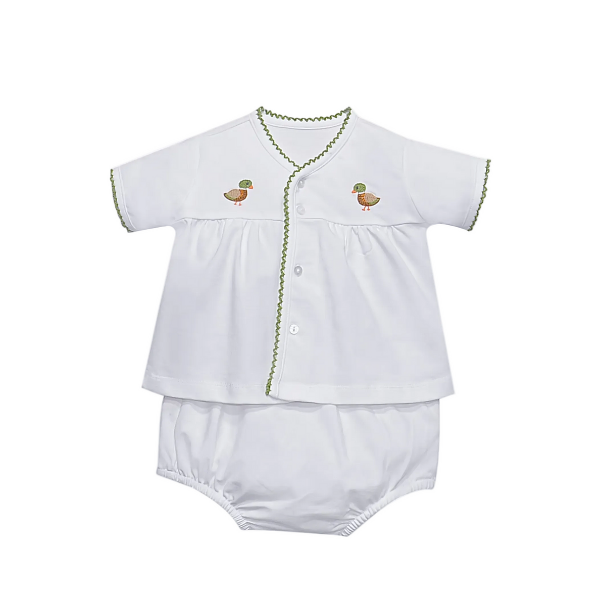 Brennan Unisex Diaper Set - Ducks