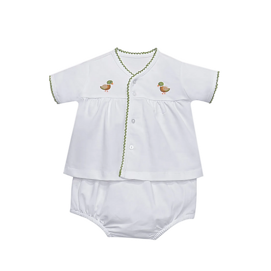 Brennan Unisex Diaper Set - Ducks