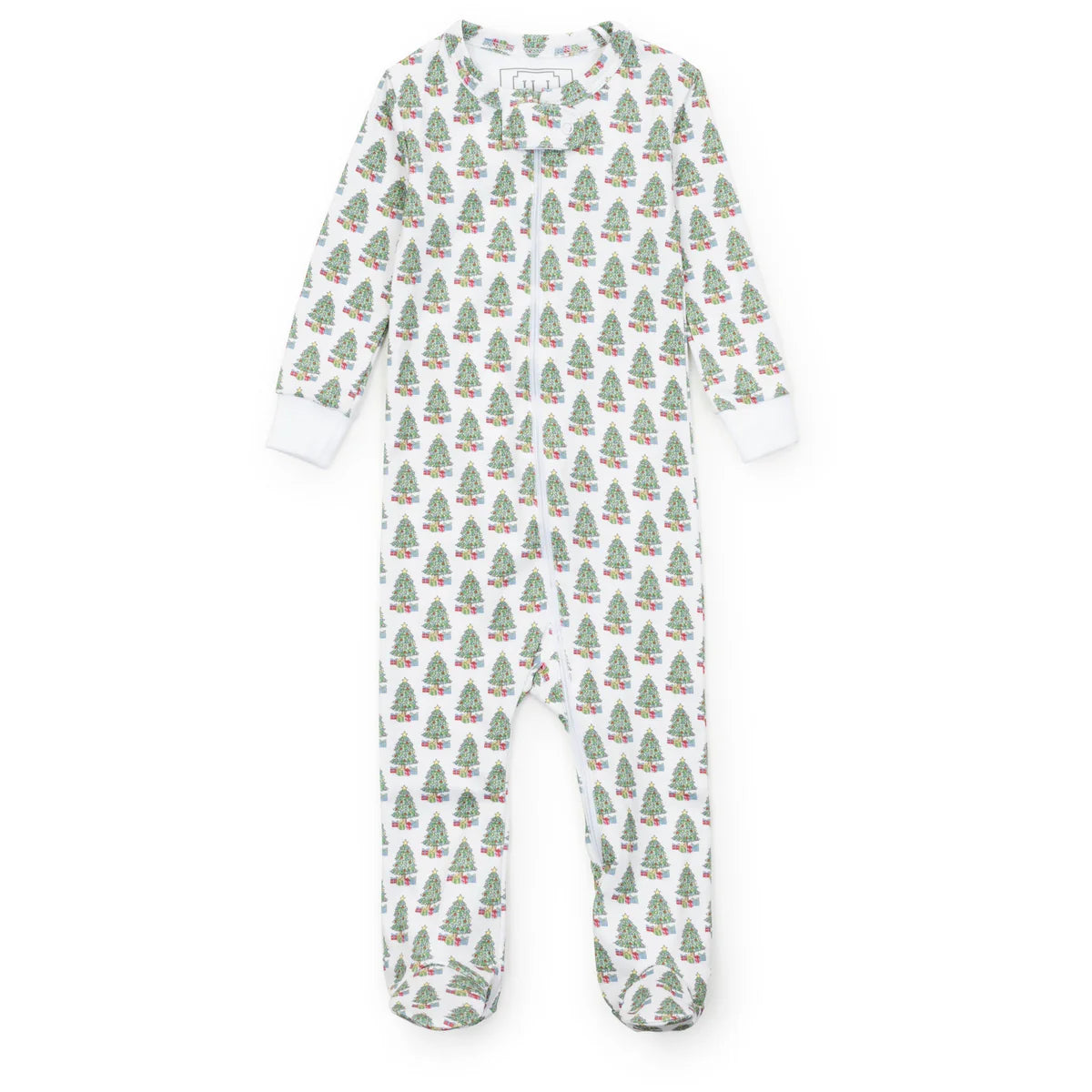 Under The Christmas Tree Parker Zipper Pajama